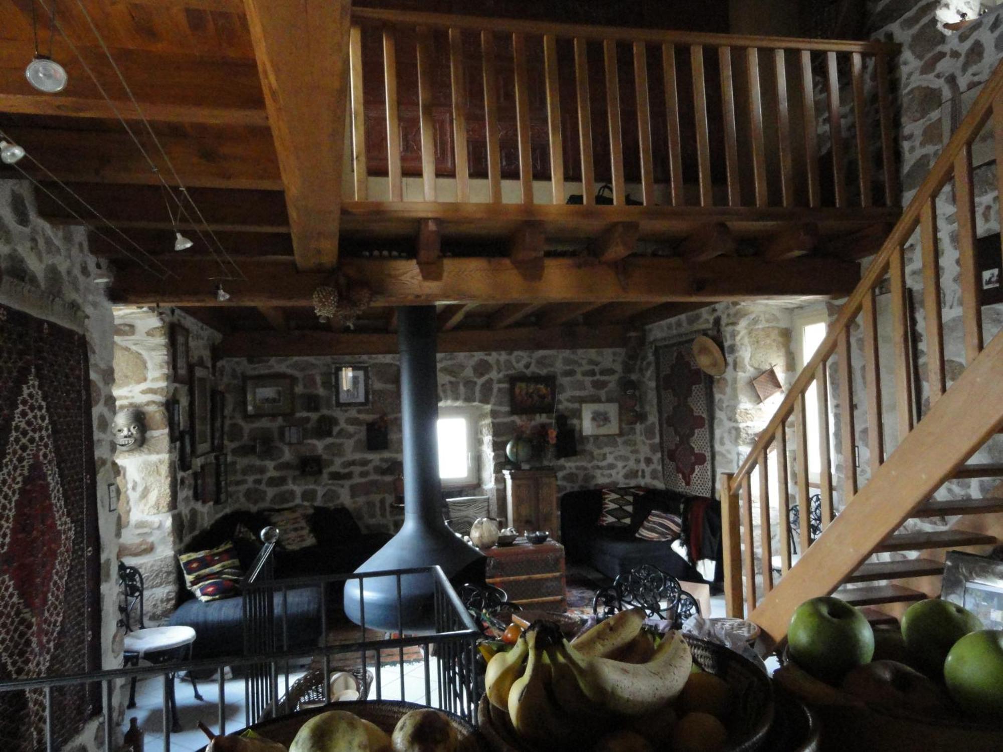 Chambre D'Hotes Au Creux Du Chambon Joyeuse Rum bild