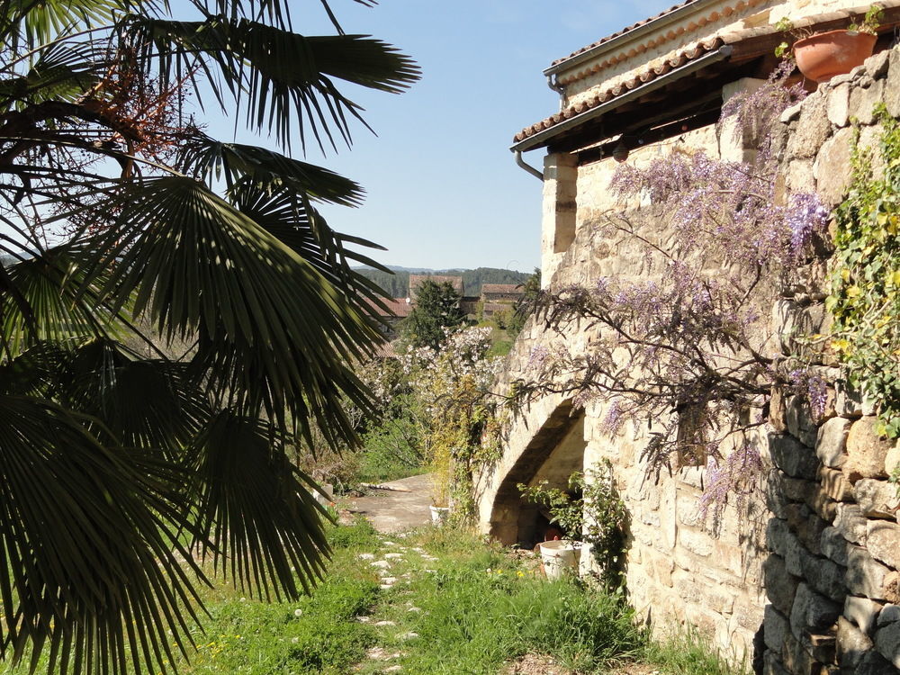 Chambre D'Hotes Au Creux Du Chambon Joyeuse Exteriör bild